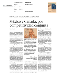 México y Canadá, por