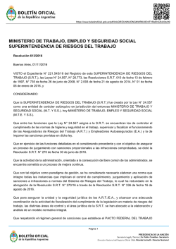 MINISTERIO DE TRABAJO, EMPLEO Y SEGURIDAD SOCIAL