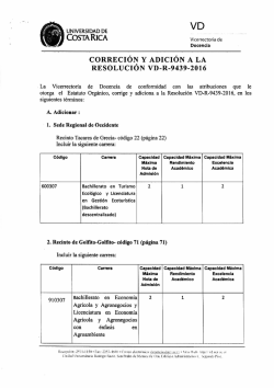 gaceta - Vicerrectoría de Docencia