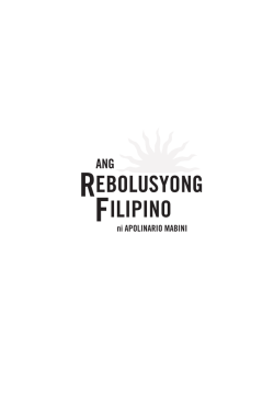 Ang Rebolusyong Filipino
