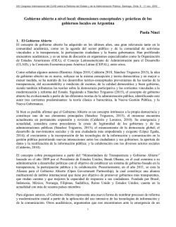Paola Ninci_Gobierno abierto a nivel local