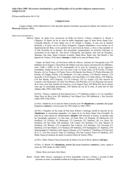 Alain Fabre 2005- Diccionario etnolingüístico y guía bibliográfica de