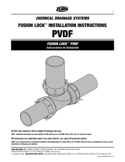 CDS30/PVDF Fusion Lock