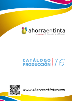 catálogo producción 16