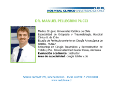 dr. manuel pellegrini pucci - Hospital Clínico Universidad de Chile