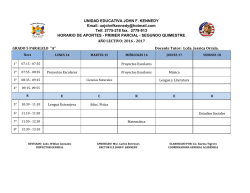 GRADO 5 PARALELO "A" Docente Tutor: Lcda. Jessica Orrala. AÑO