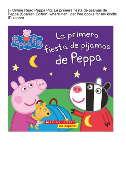 Online Read Peppa Pig: La primera fiesta de