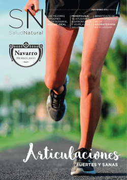 Revista Noviembre - Herbolario Navarro