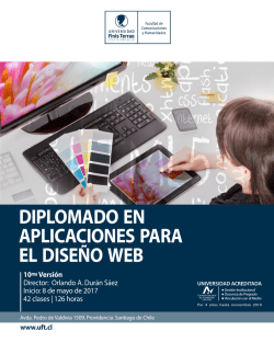 diplomado en aplicaciones para el diseño web fundamentación