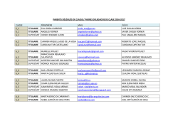 liste des représentants - APA Liceo Francés Valencia