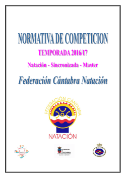 Normativa - Federación Cántabra de Natación