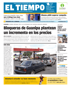 Bloqueras de Guanipa plantean un incremento en los