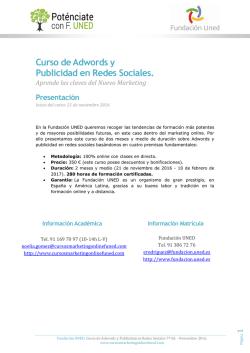 Curso de Adwords y Publicidad en Redes