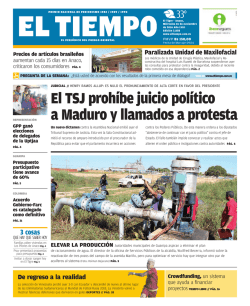 El TSJ proh&iacute;be juicio pol&iacute;tico a Maduro y llamados a