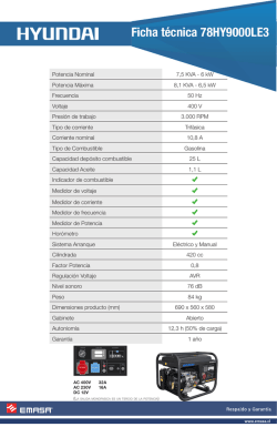 Ficha t&eacute;cnica 78HY9000LE3