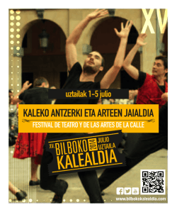 Bilboko Kalealdia | Festival de Teatro y las Artes de Calle