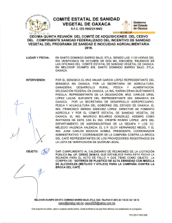 Acta fallo licitacion 13 - CESVO | Comité Estatal de Sanidad