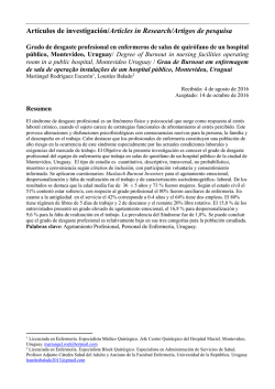 Artículos de investigación/Articles in Research/Artigos de pesquisa