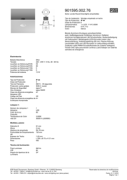 Serie: Levido Round Downlights empotrables Tipo de