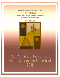 padem 2017 - Colegio El Quisco