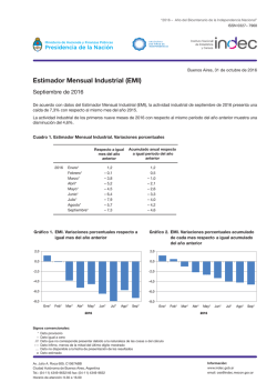 Estimador Mensual Industrial (EMI