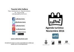 Agenda - Cullera Turismo