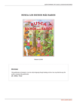 Get eBook \ BUSCA LOS BICHOS MÁS RAROS