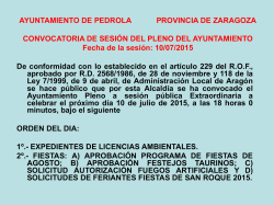 Diapositiva 1 - Ayuntamiento de Pedrola