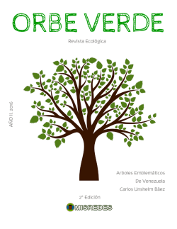 Revista Orbe Verde V-II