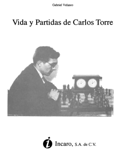 Vida y Partidas de Carlos Torre - e