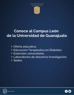 Info web - Universidad de Guanajuato