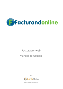 PDF Manual Facturando Online