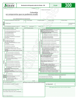 300 Declaración del Impuesto sobre las Ventas