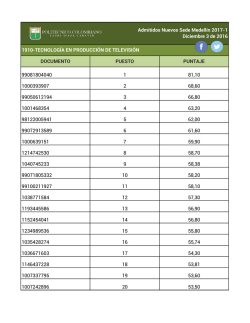 Tecnologia en producción de televisión