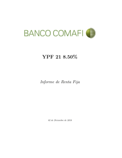 YPF 21 8.50% - Comafi Inversiones