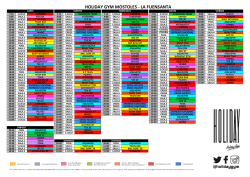 HOLIDAY GYM MÓSTOLES