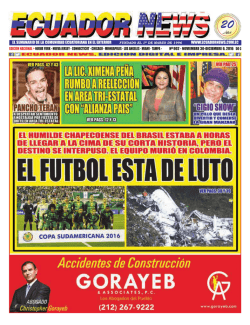 Edición 902 - Ecuador News