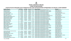 Lista abogados Letras E-G - Poder Judicial de la Nación