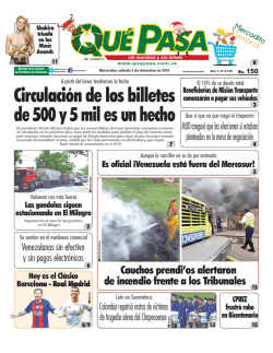 Circulación de los billetes de 500 y 5 mil es un hecho