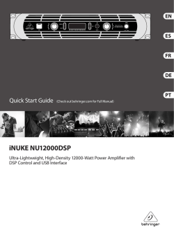 iNUKE NU12000DSP - Strumenti Musicali .net