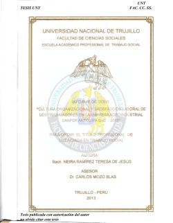 anexos - Universidad Nacional de Trujillo