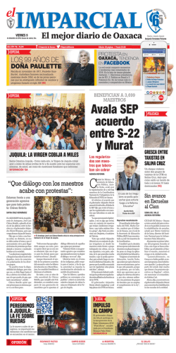oaxaca - El Imparcial