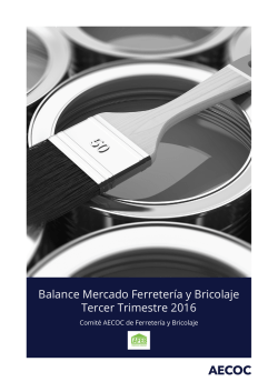 Mercado Ferreteria y Bricolaje Q1 2016.indd