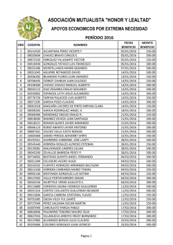 Apoyo Economico Extraordinario por Extrema Necesidad