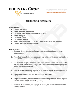 Descargar receta - Cocinar y Gozar