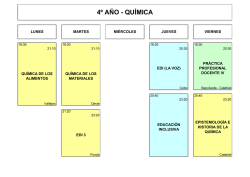 4º AÑO - QUÍMICA