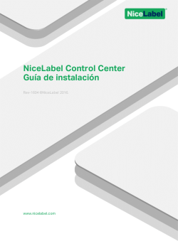 NiceLabel Control Center Installation Guide