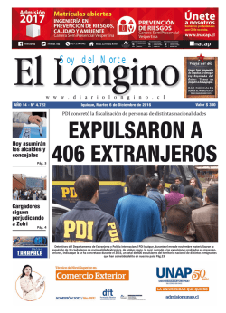 Soy del Norte - El Longino de Iquique