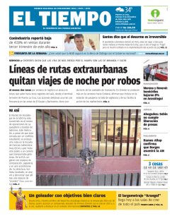 L&iacute;neas de rutas extraurbanas quitan viajes de noche por