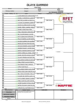 OLAYA GARRIDO I TORNEO FAMILIAR DE TENIS